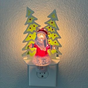 🎄Pair of Christmas Themed Night Lights. Santa & Gingerbread Man .